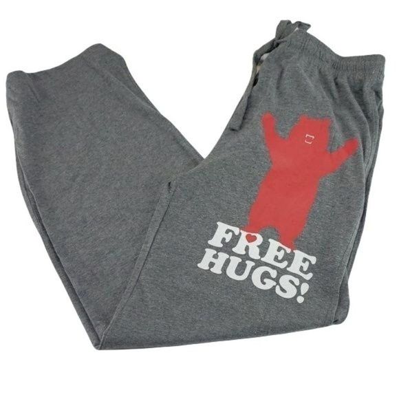 Walnut &‎ 39th free hugs small bear sleep pants Jogger - Picture 1 of 5